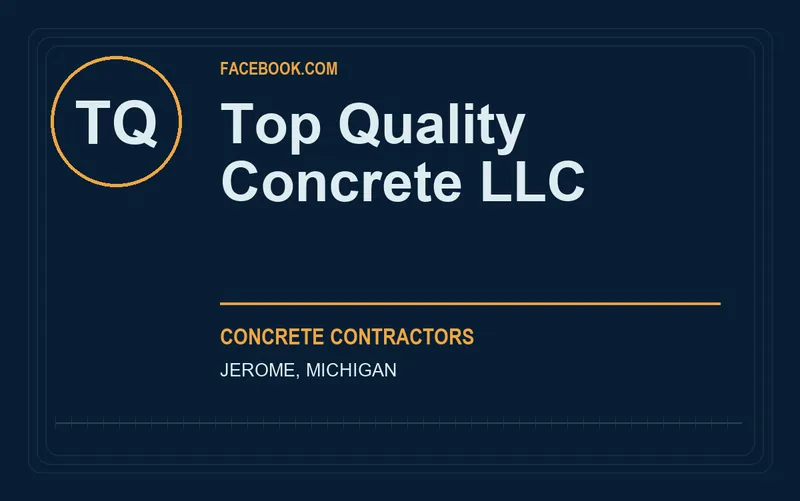 Top Quality Concrete LLC in Jerome, Michigan