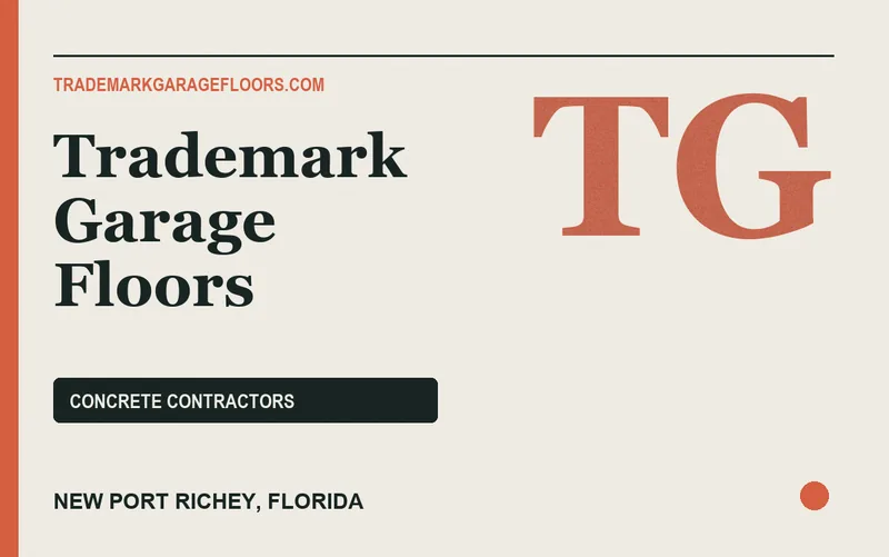 Trademark Garage Floors in New Port Richey, Florida