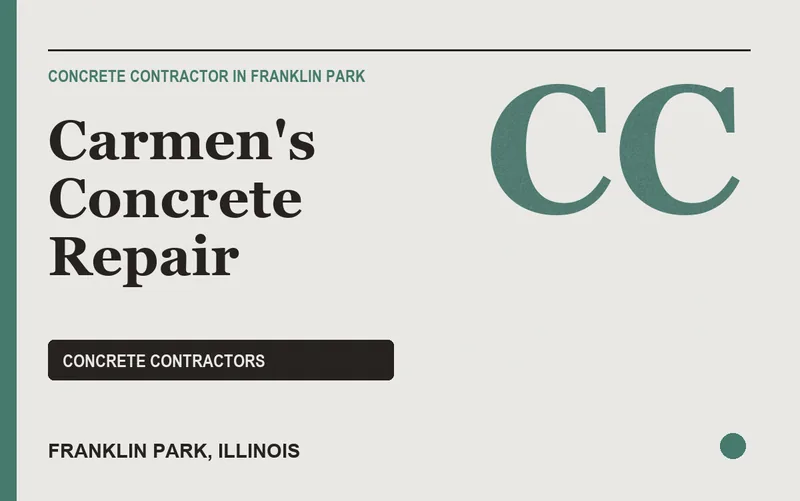 Carmen's Concrete Repair in Franklin Park, Illinois