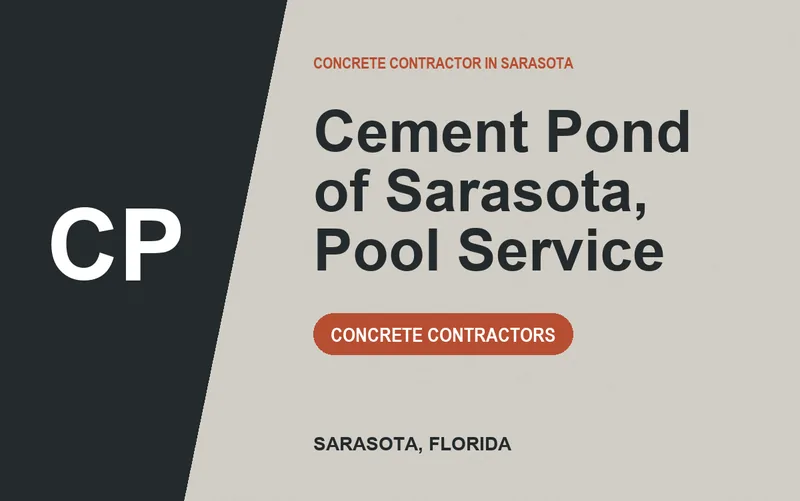 Cement Pond of Sarasota, Pool Service in Sarasota, Florida