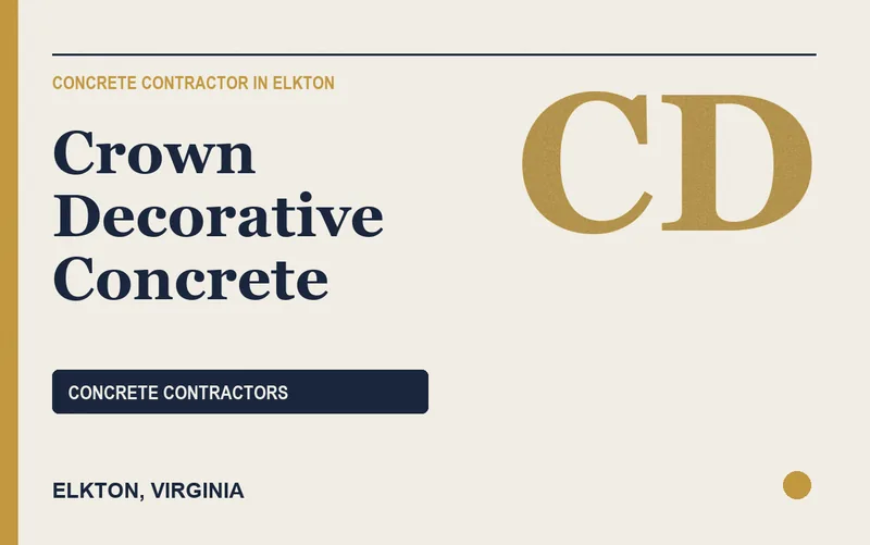 Crown Decorative Concrete in Elkton, Virginia