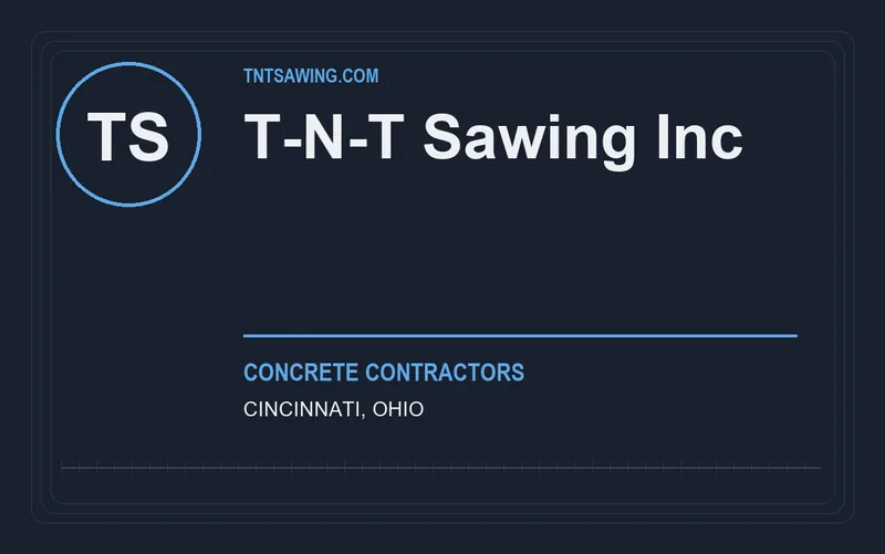 T-N-T Sawing Inc in Cincinnati, Ohio