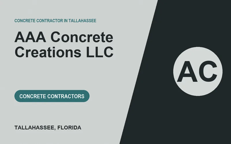 AAA Concrete Creations LLC in Tallahassee, Florida