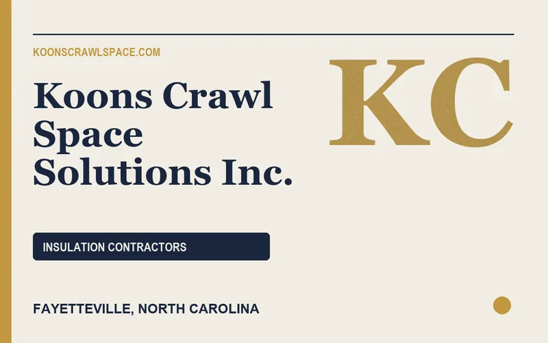 Koons Crawl Space Solutions Inc. in Fayetteville, North Carolina