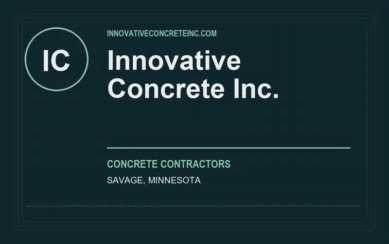 Innovative Concrete Inc. in Savage, Minnesota