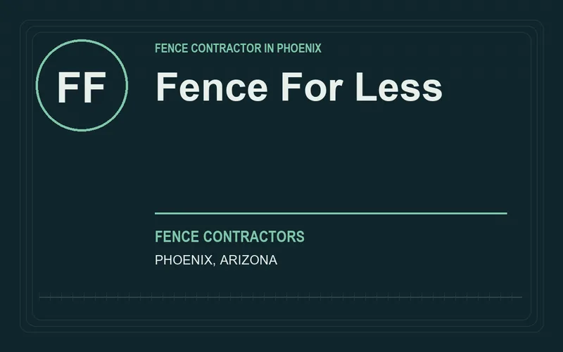 Fence For Less in Phoenix, Arizona