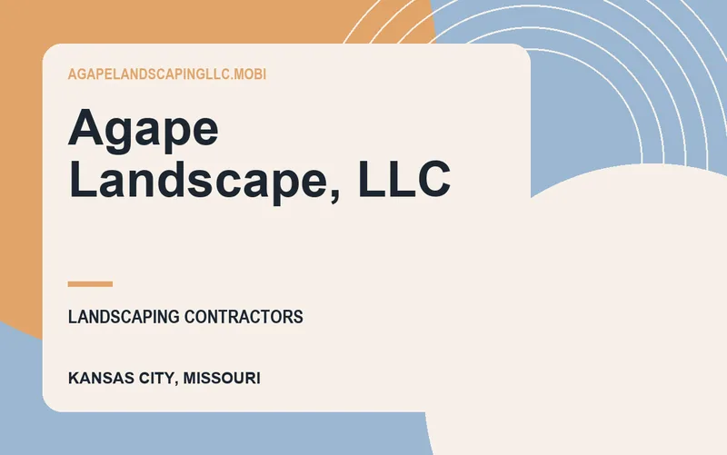 Agape Landscape, LLC in Kansas City, Missouri