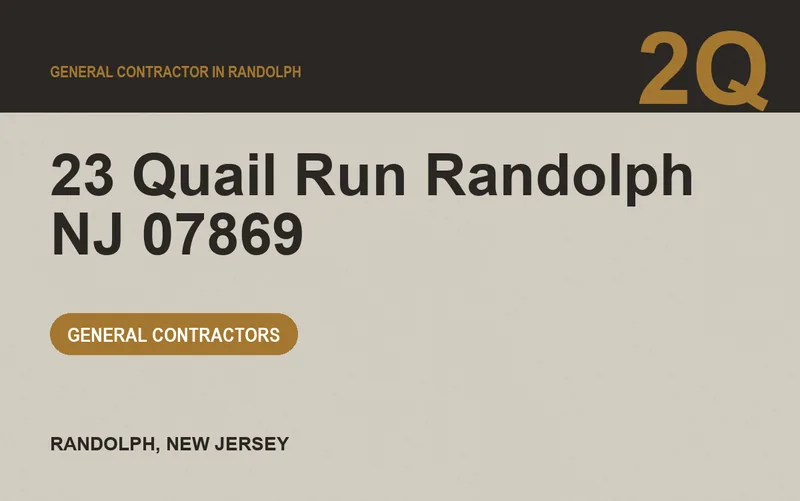 23 Quail Run Randolph NJ 07869 in Randolph, New Jersey