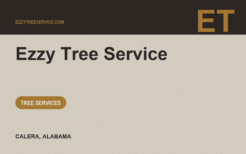Ezzy Tree Service in Calera, Alabama