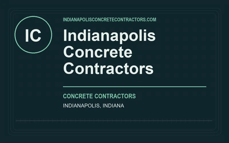 Indianapolis Concrete Contractors in Indianapolis, Indiana