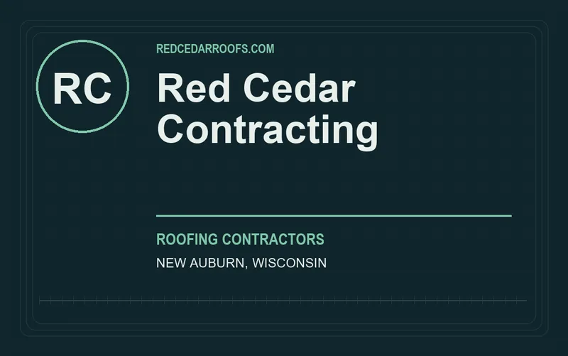 Red Cedar Contracting in New Auburn, Wisconsin