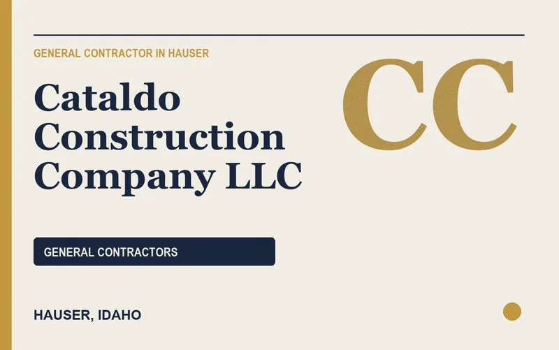 Cataldo Construction Company LLC in Hauser, Idaho