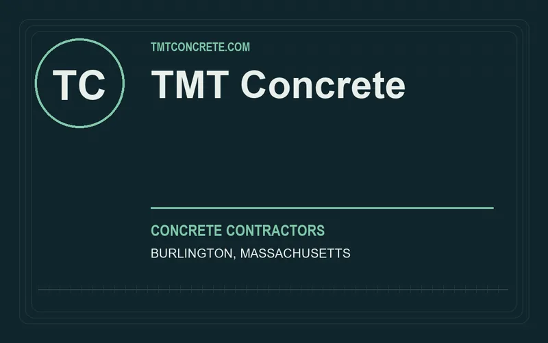 TMT Concrete in Burlington, Massachusetts