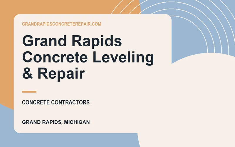 Grand Rapids Concrete Leveling & Repair in Grand Rapids, Michigan