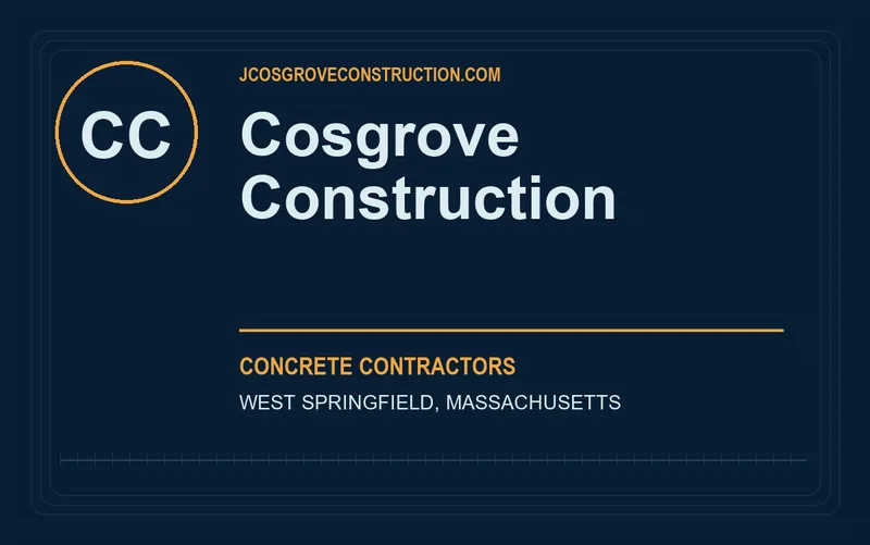 Cosgrove Construction in West Springfield, Massachusetts