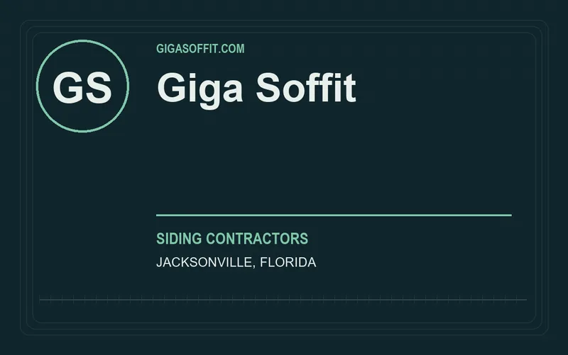 Giga Soffit in Jacksonville, Florida