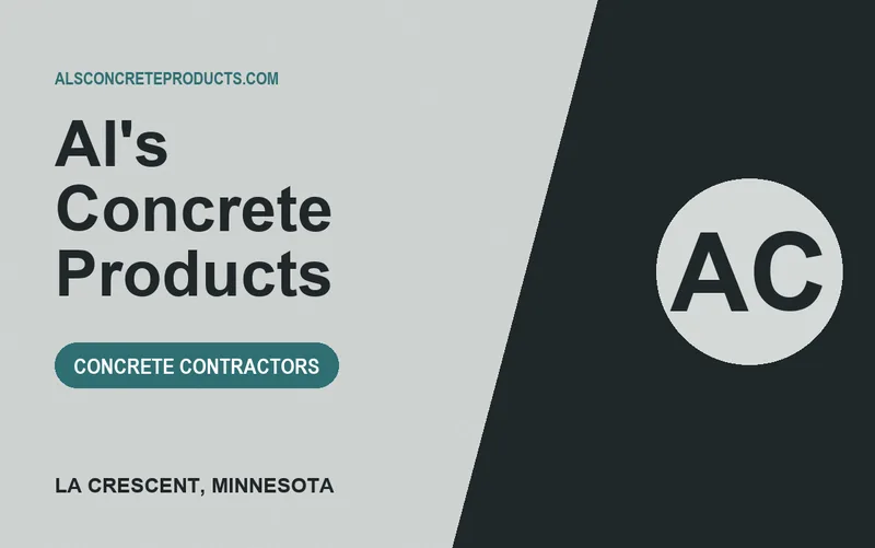 Al's Concrete Products in La Crescent, Minnesota