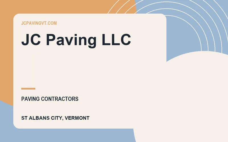 JC Paving LLC in St Albans City, Vermont