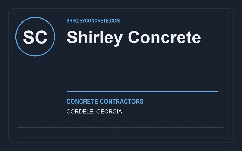 Shirley Concrete in Cordele, Georgia
