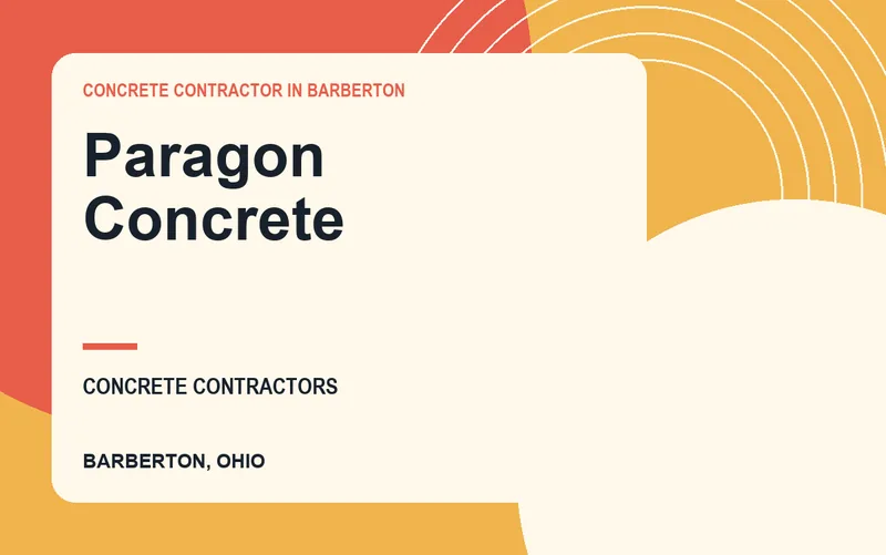 Paragon Concrete in Barberton, Ohio