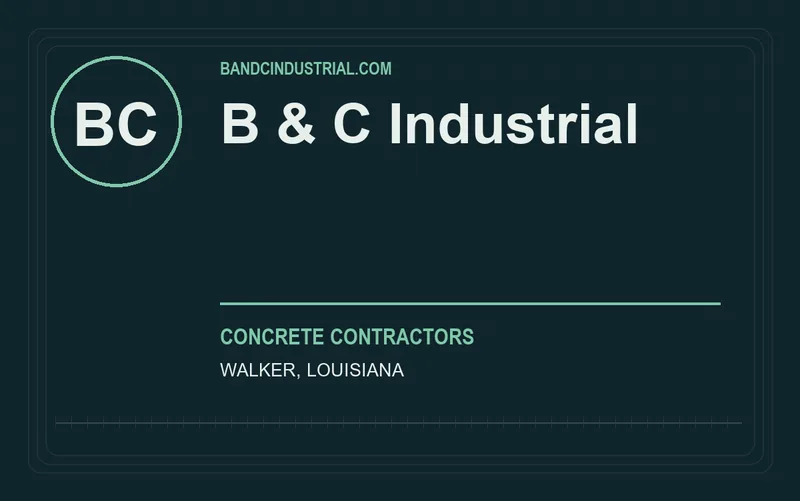 B & C Industrial in Walker, Louisiana