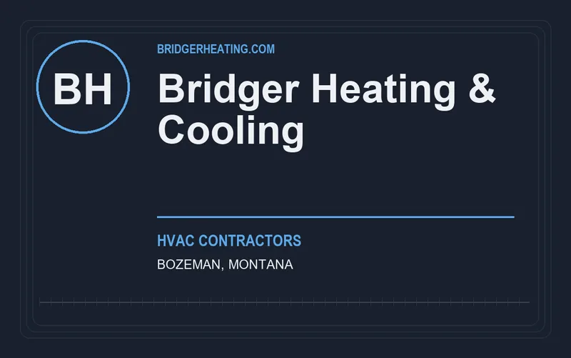 Bridger Heating & Cooling in Bozeman, Montana