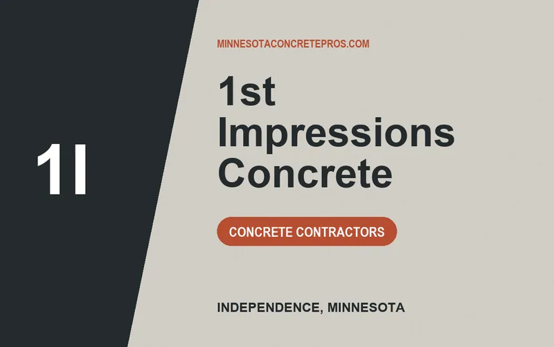 1st Impressions Concrete in Independence, Minnesota