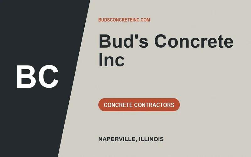 Bud's Concrete Inc in Naperville, Illinois
