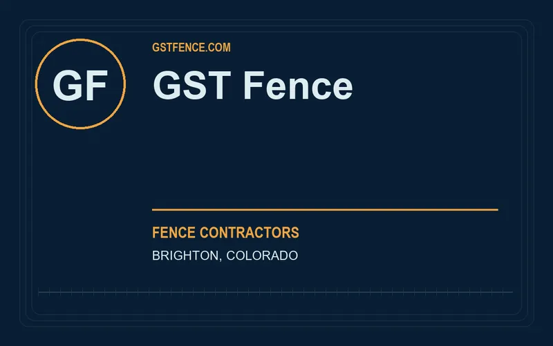 GST Fence in Brighton, Colorado