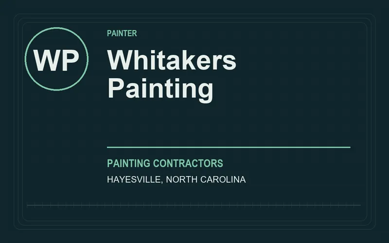 Whitakers Painting in Hayesville, North Carolina