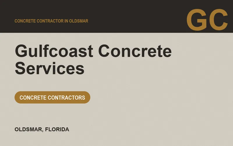 Gulfcoast Concrete Services in Oldsmar, Florida