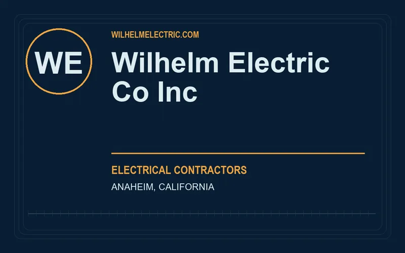 Wilhelm Electric Co Inc in Anaheim, California