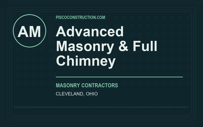 Advanced Masonry & Full Chimney in Cleveland, Ohio