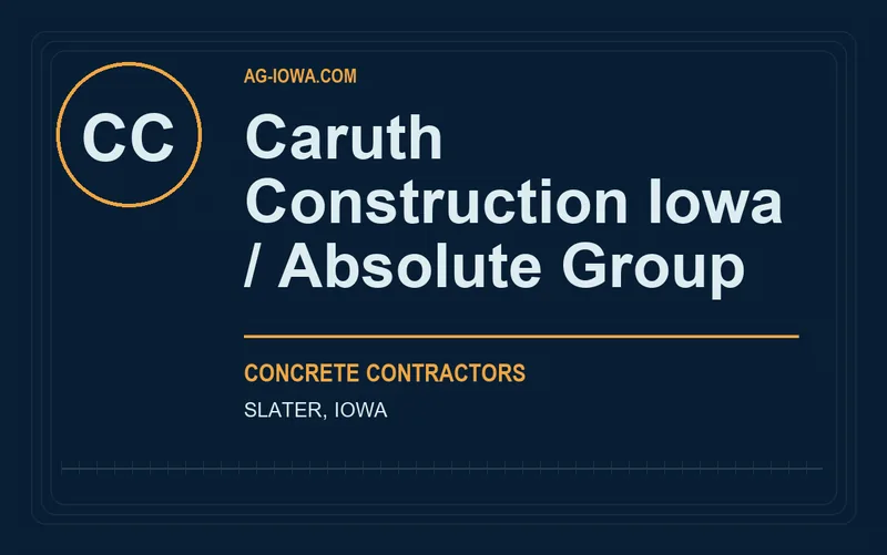 Caruth Construction Iowa / Absolute Group in Slater, Iowa