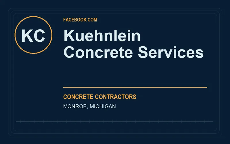 Kuehnlein Concrete Services in Monroe, Michigan