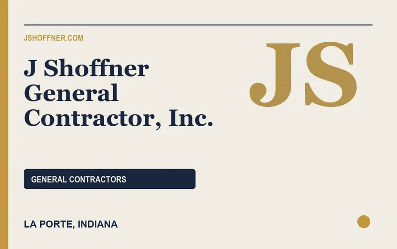 J Shoffner General Contractor, Inc. in La Porte, Indiana