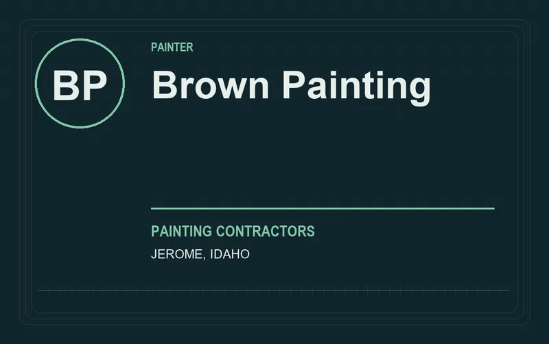 Brown Painting in Jerome, Idaho