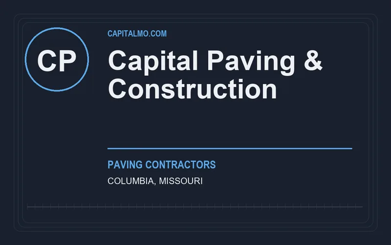 Capital Paving & Construction in Columbia, Missouri