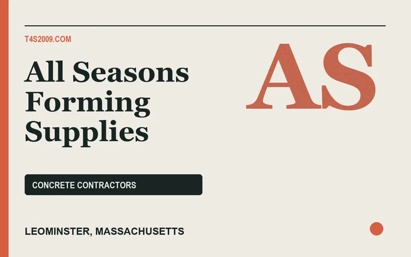 All Seasons Forming Supplies in Leominster, Massachusetts