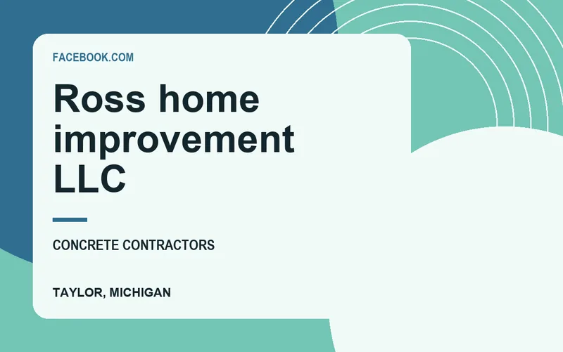 Ross home improvement llc in Taylor, Michigan