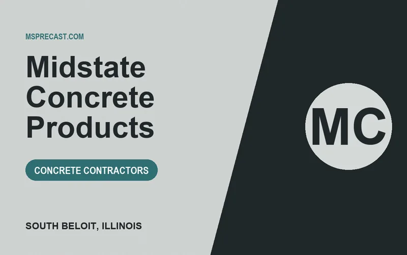 Midstate Concrete Products in South Beloit, Illinois