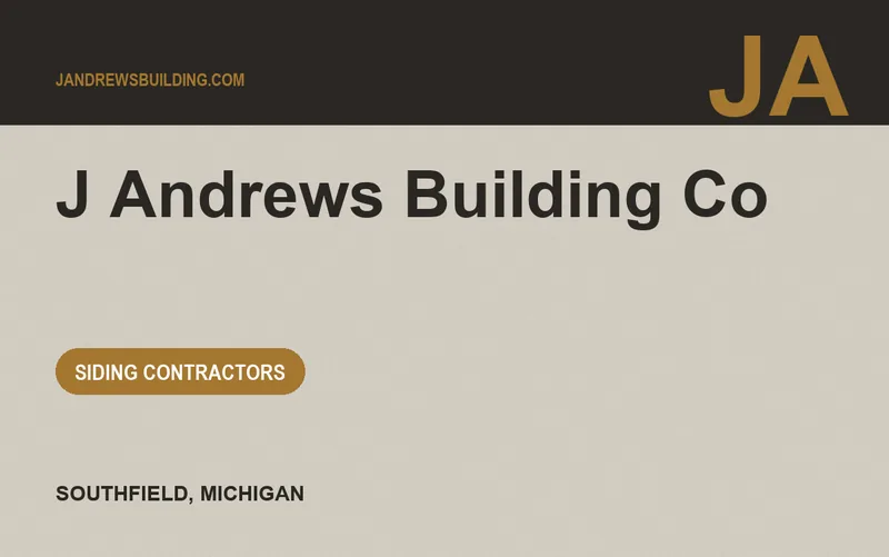 J Andrews Building Co in Southfield, Michigan
