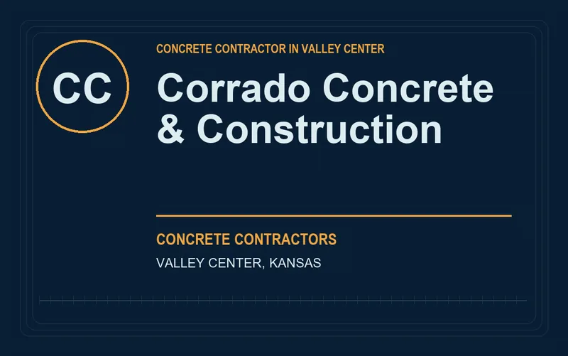 Corrado Concrete & Construction in Valley Center, Kansas