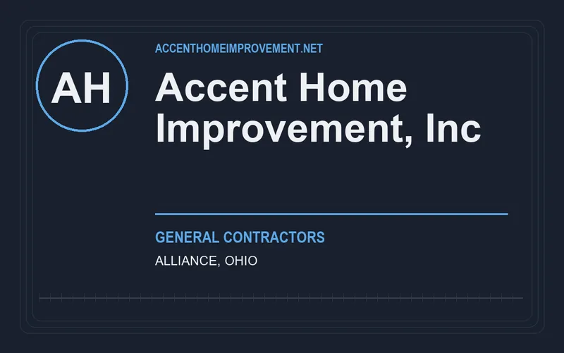 Accent Home Improvement, Inc in Alliance, Ohio
