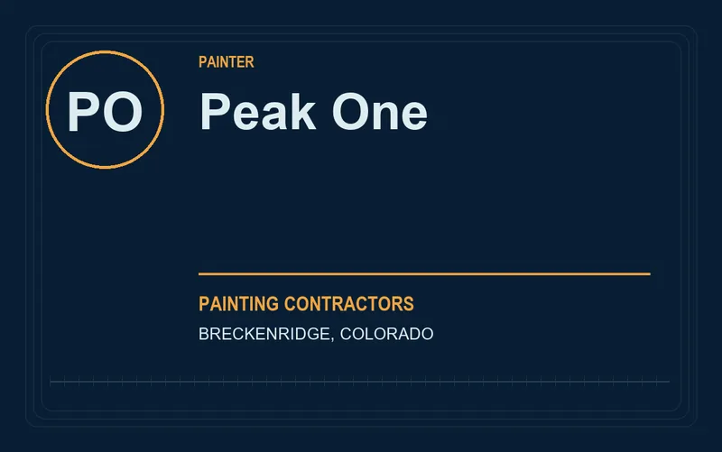 Peak One in Breckenridge, Colorado
