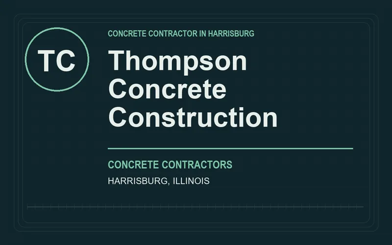 Thompson Concrete Construction in Harrisburg, Illinois