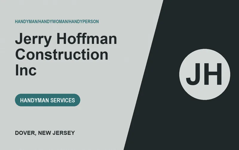 Jerry Hoffman Construction Inc in Dover, New Jersey