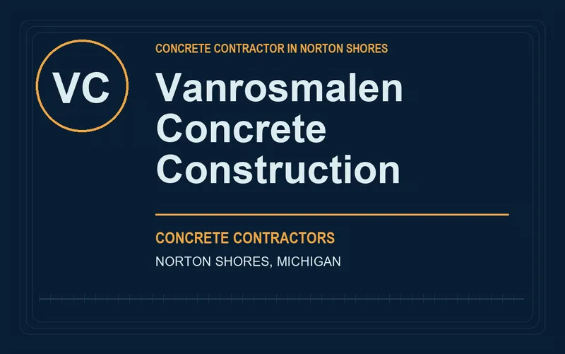 Vanrosmalen Concrete Construction in Norton Shores, Michigan