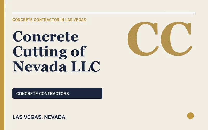 Concrete Cutting of Nevada LLC in Las Vegas, Nevada