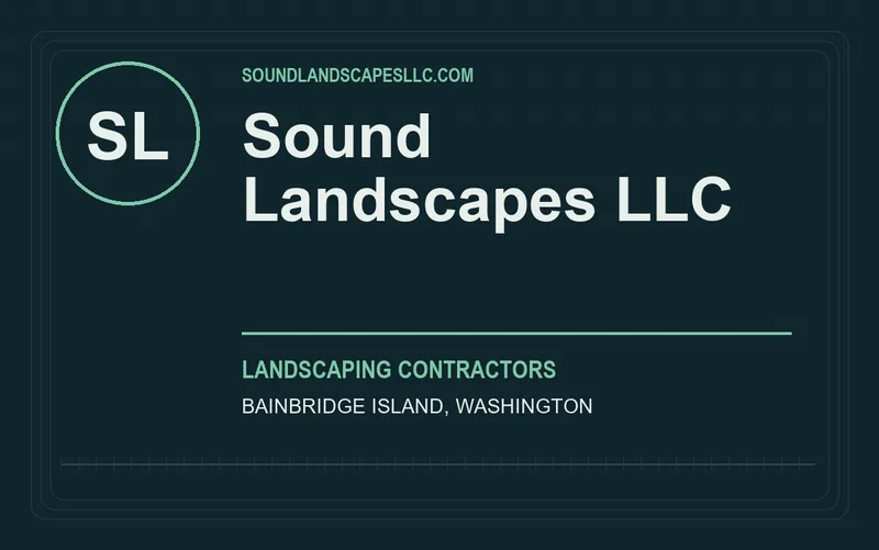 Sound Landscapes LLC in Bainbridge Island, Washington